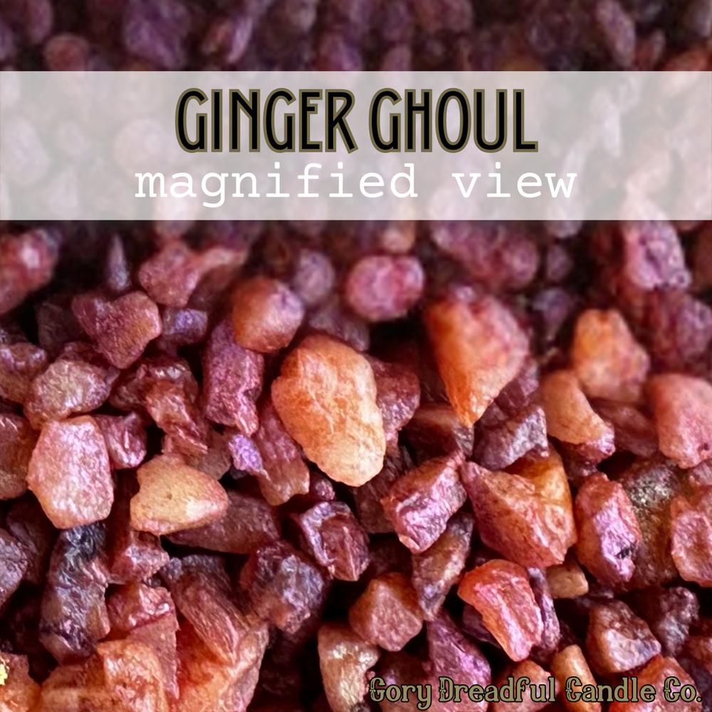 Ginger Ghoul Sizzling Room Salt Crystal Potpourri: Ginger Amber Oatmilk Scent - Picture 3 of 9